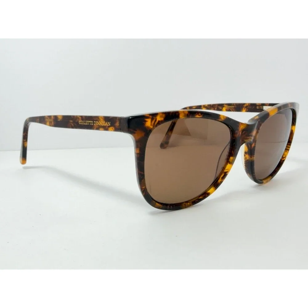 COLLETTE DINNIGAN Sun Rx03 Sunglasses Women's Tortoiseshell Brown Polarized